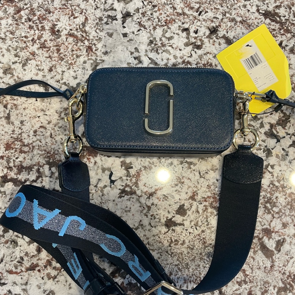 Marc Jacobs Blue Snapshot Bag
